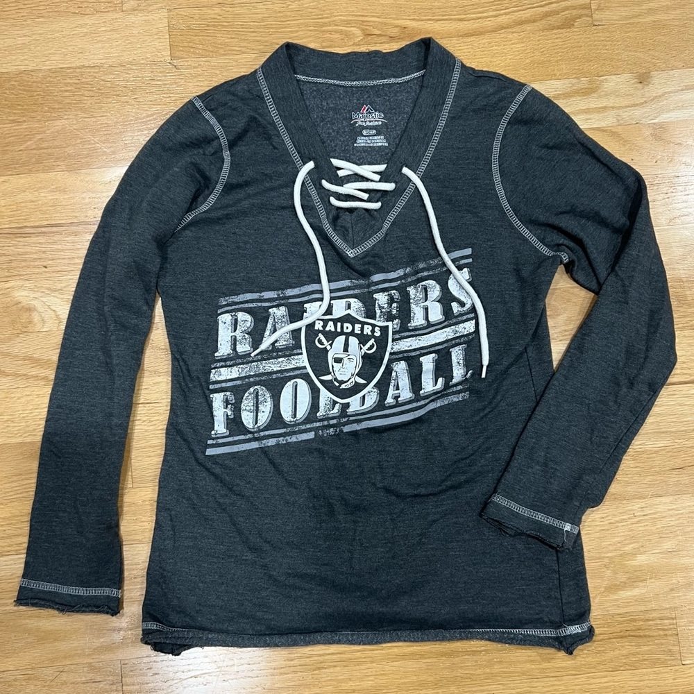 Raiders Football long sleeve shirt